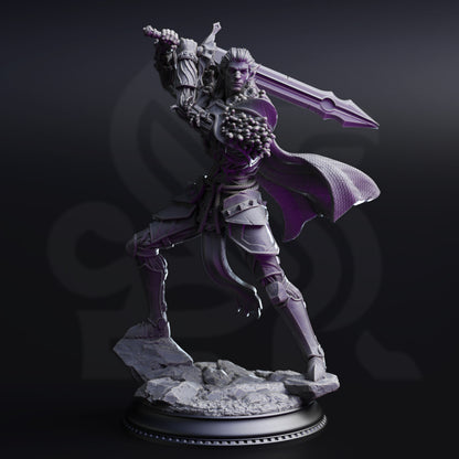Blessed  – Drow Vanguard with Greatsword