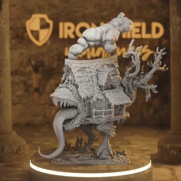 The Bad Apple DnD miniature 360 turntable animation