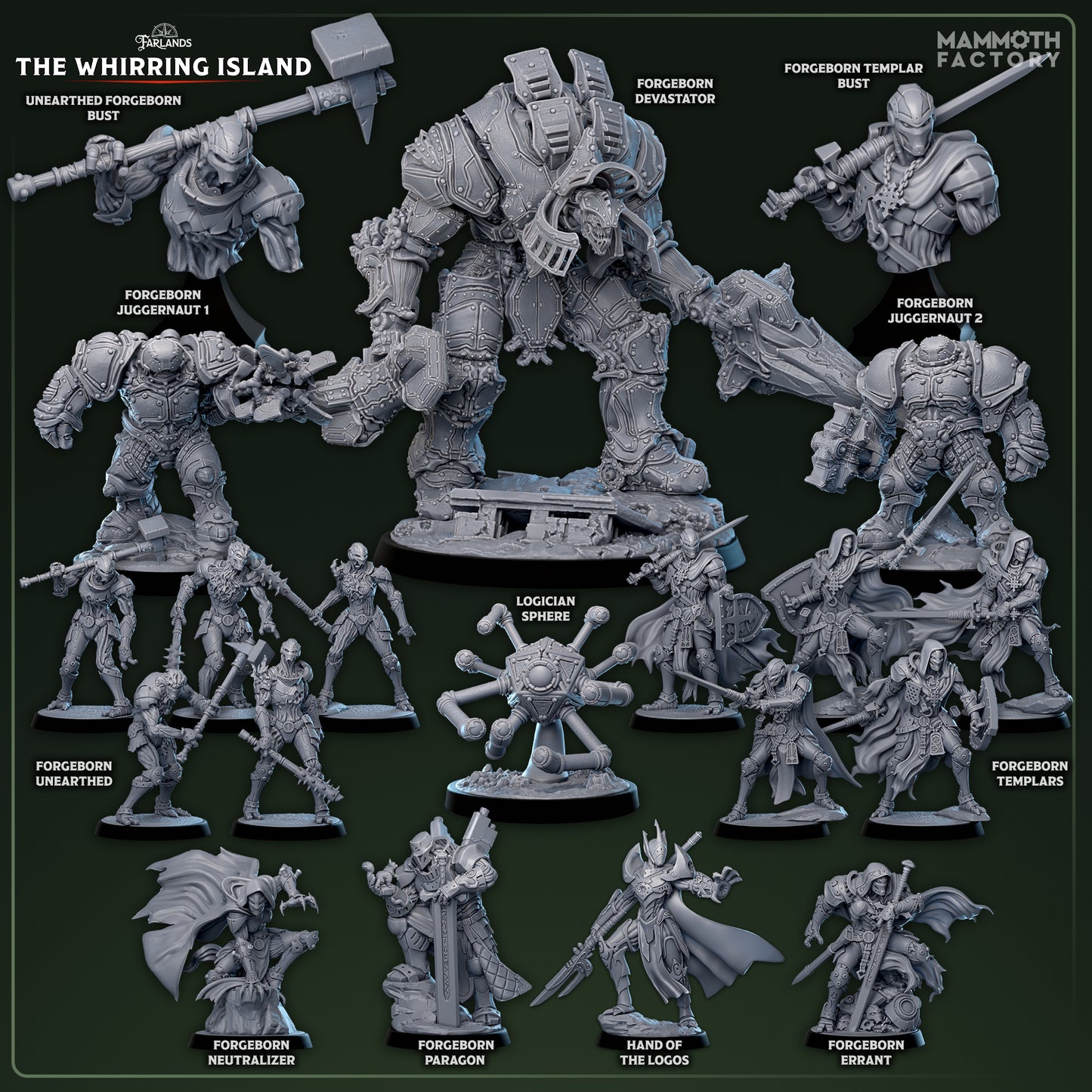 The Whirring Island campaign cover - Mammoth Factory