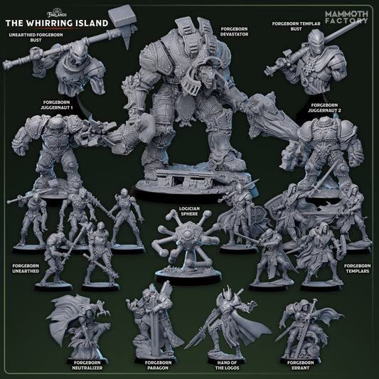 The Whirring Island campaign cover - Mammoth Factory