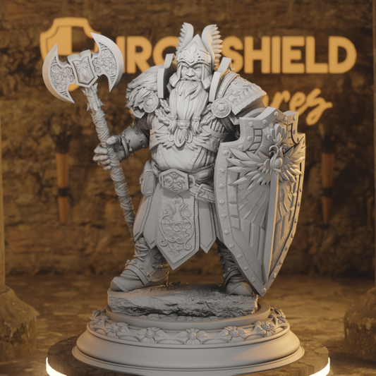 Tors - Dwarven Cleric of Life Glory
