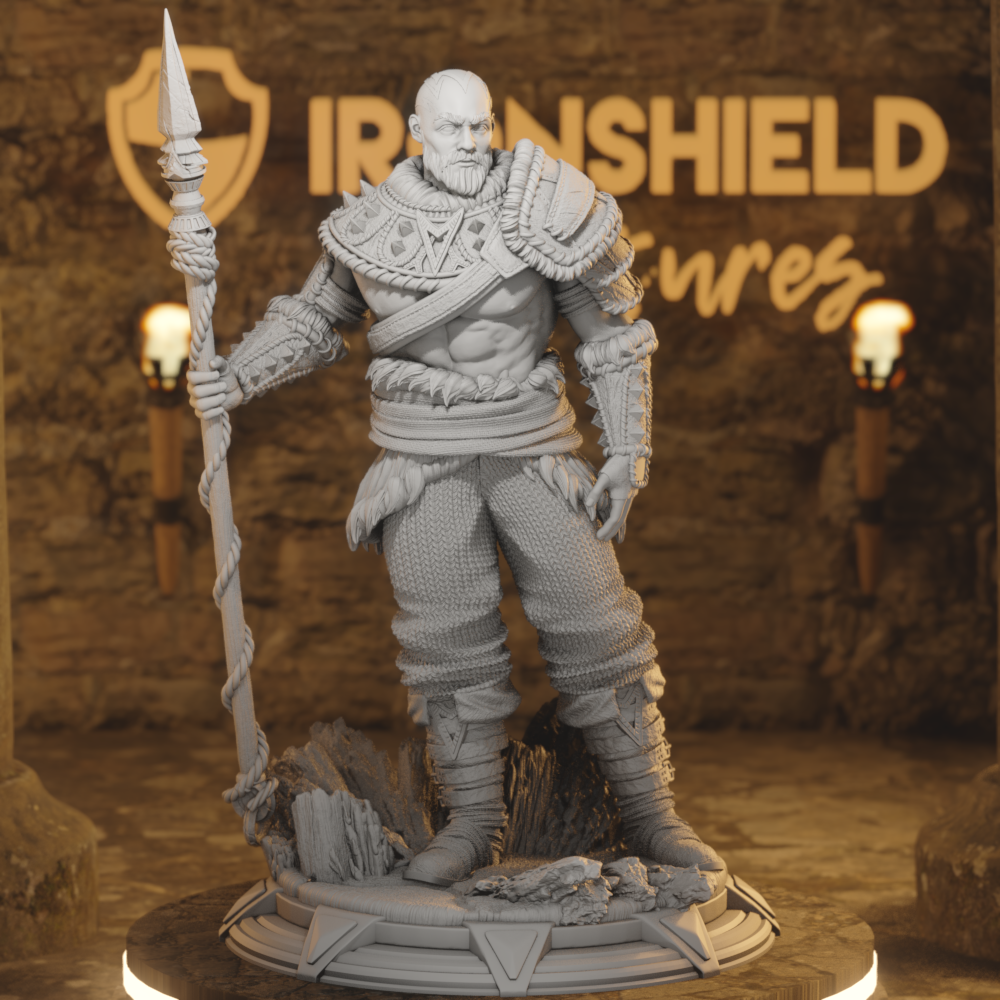 Goliath Fighter Barbarian Viking Touches Warrior