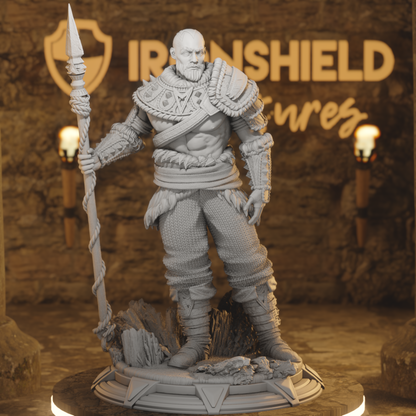 Goliath Fighter Barbarian Viking Touches Warrior
