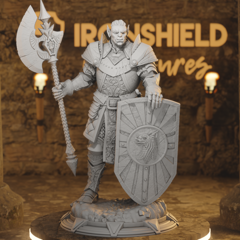Orco Caballero Clérigo Luchador Paladín - Trenon