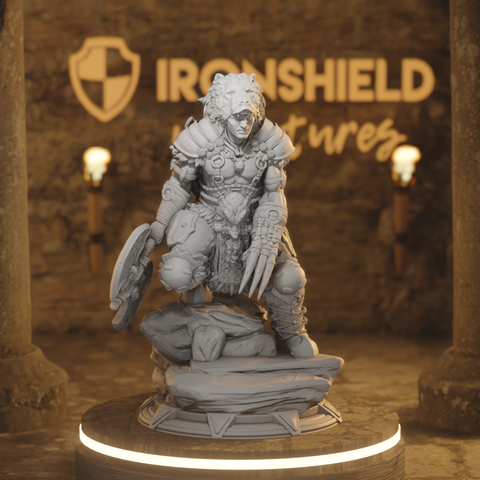 Tygrin Goliath Barbarian War Chief Char Warrior
