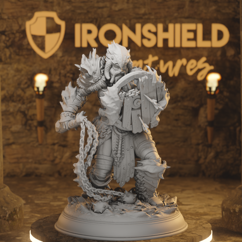 Ugadrin Snow Giants Escudo Defender Monstruo