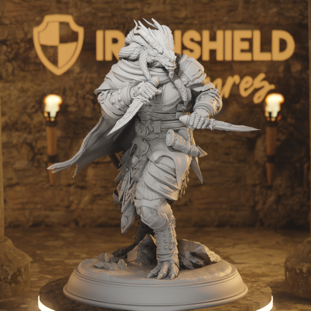 Dragonborn Assassin Rogue - Umbrascale Warrior