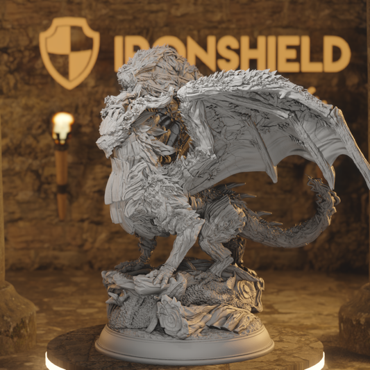 Underthwyn - GIANT Figure - Ancient Fey Dragon