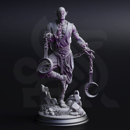 Uxas – Drow Lunar Monk Hero