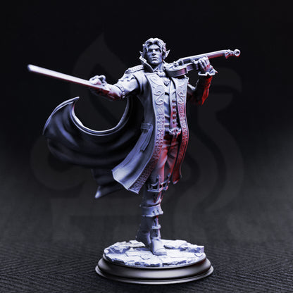 Vampir-Gesellschafts-Geiger – Crimson Masquerade Bard Duelist