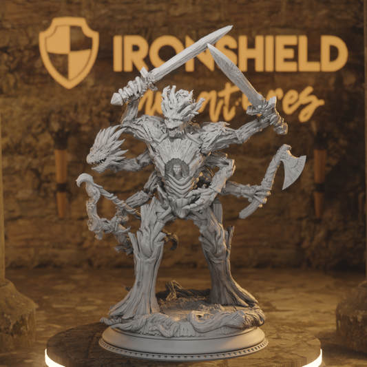 Treant Dryad Hybrid - Verda Forest Warrior