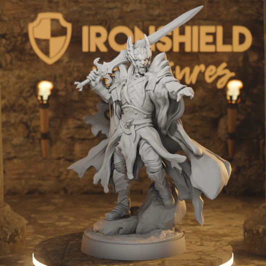 Korhinval Dreadlord Vampire – Undead Paladin Warlord Darkblade Commander