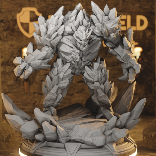 Yokun - Frost Ice Golem Rock Large