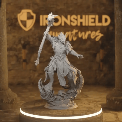 Artizak Stormscale DnD miniature 360 turntable animation