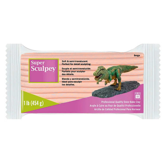 Green Stuff World Super Sculpey Beige 454gr