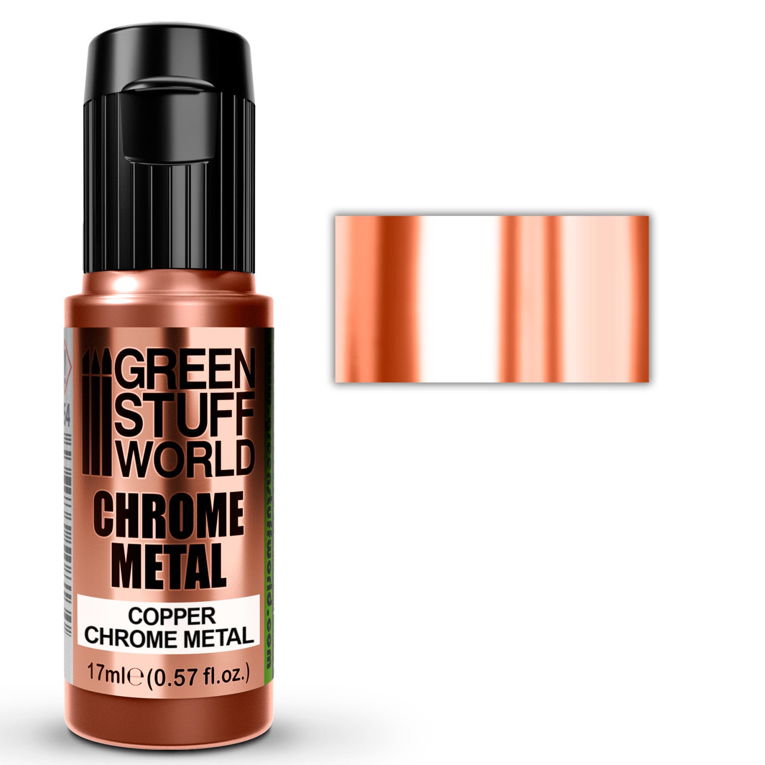 Green Stuff World Chrome Metal Paint - COPPER COLOR 17ml