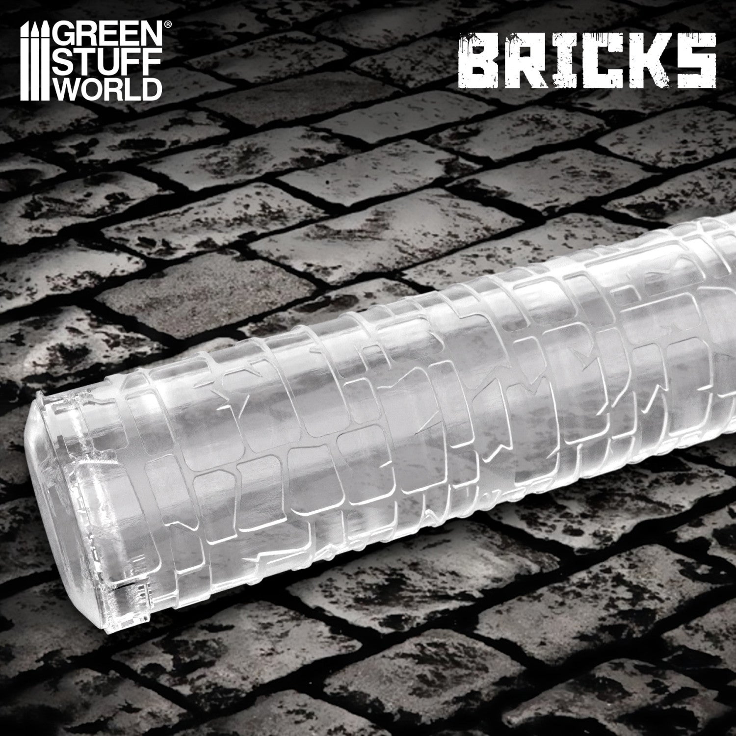 Green Stuff World Bricks Rolling pin