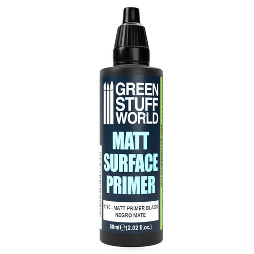 Green Stuff World MATT SURFACE PRIMER BLACK 60ml