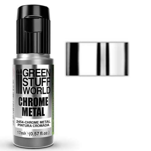 Green Stuff World Chrome Metal Paint 17ml