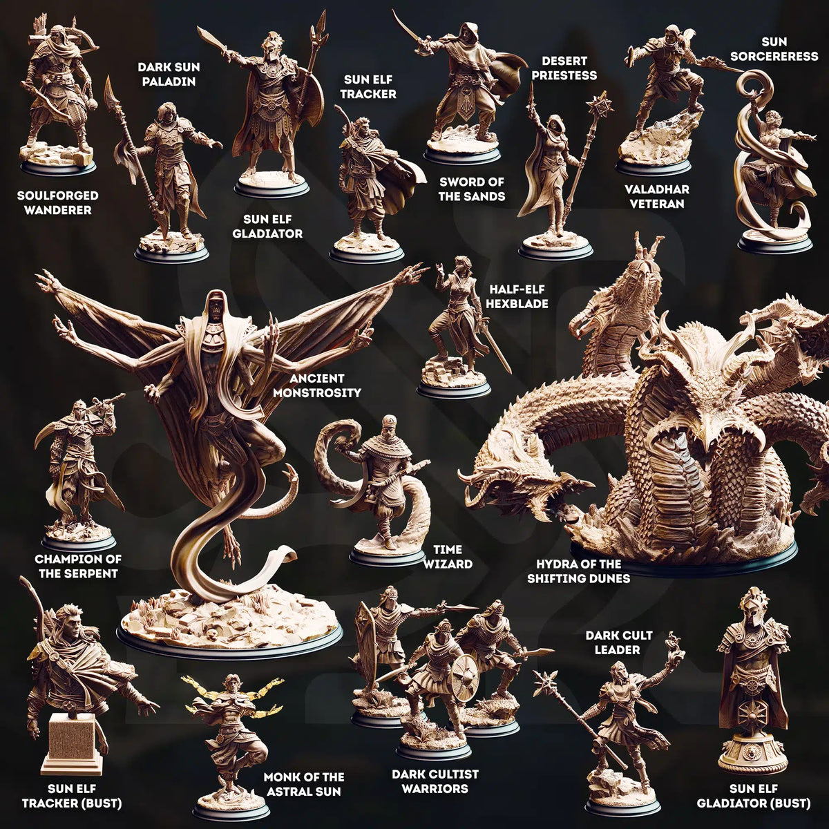 Elves of the Golden Sun - Full Set