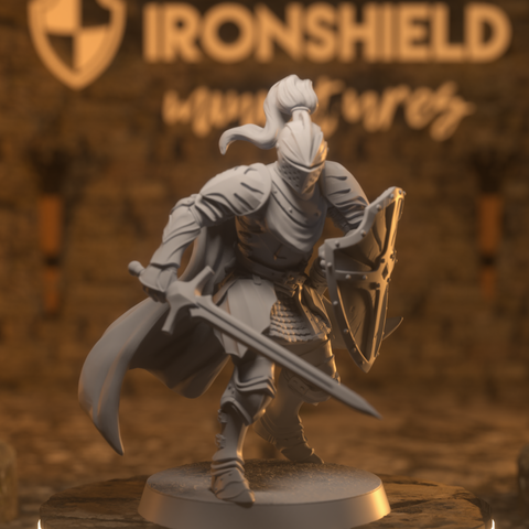 Longsword Caballero Heros Paladín