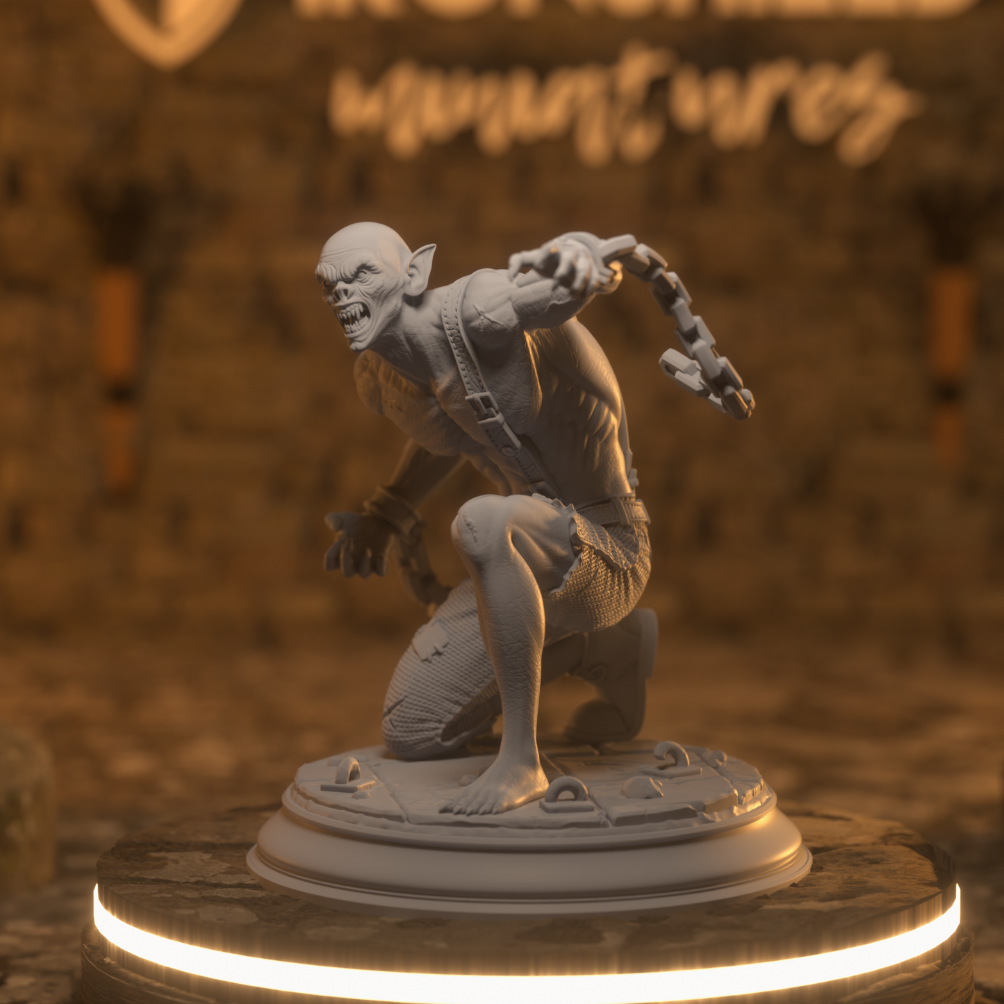 Vampire Thralls of the Coven Beasts Figure 14k + Base Print 3D RPG Miniature Gift Idea mini | Dungeons & Dragons DND Tabletop | DM Stash