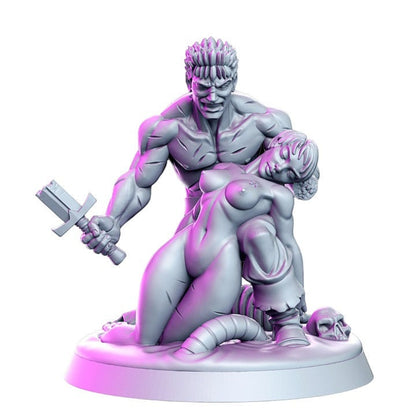 Garth cleto killer virgin NSFW for dnd figure print 3d resin 12k 32mm miniatures figures mini