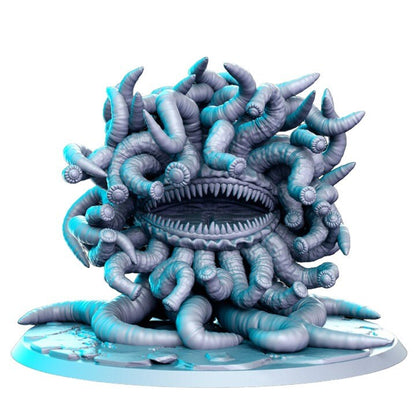 Malbush monster with hundreds of eyes see demon worm for dnd figure print 3d resin 12k 32mm miniatures figures mini