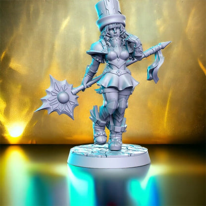 Balitha guardian sorceress dnd figure print 3d resin 12k 32mm miniatures figures mini