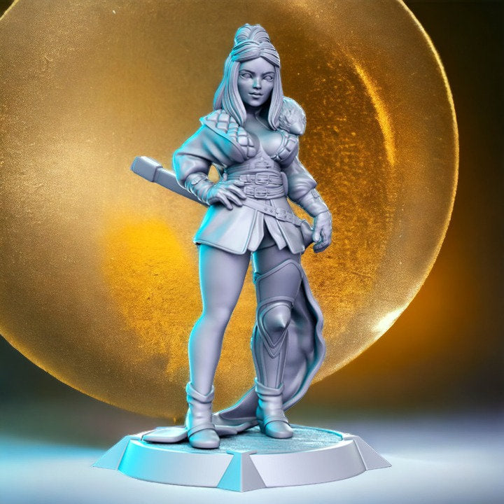 Rohesia dnd figure print 3d resin 12k 32mm miniatures figures mini
