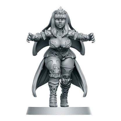 Blitzer girl for dnd figure print 3d resin 12k 32mm miniatures figures mini