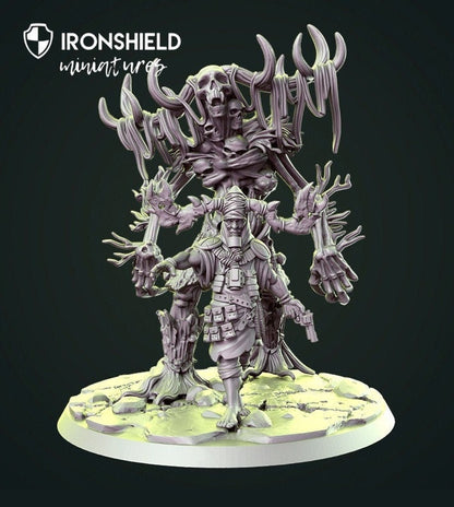 Rottenhorn and Wepskel From Wasteland mini for dnd figure print 3d resin 12k 32mm miniatures Gift Idea | Dungeons and Dragons | Tabletop