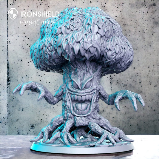 Treevil killer tree demonic bush mutant of the forest for dnd figure print 3d resin 12k 32mm miniatures figures mini