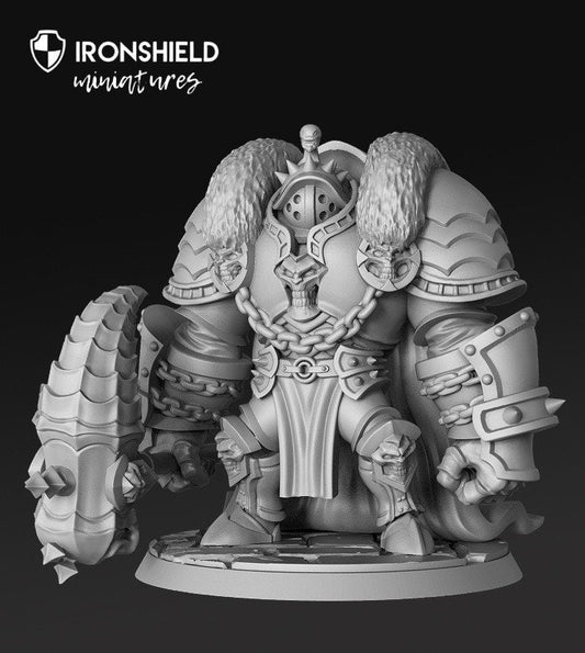 Vulcan - Iron Golem Giant Knight Warrior King mini for dnd figure print 3d 12k miniature miniatures Gift Idea  Dungeons and Dragons Tabletop