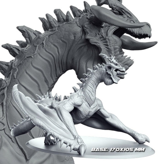 Arboryas HUGE dragon of death dragon bones detailed minis for dnd figure print 3d resin 12k 32mm miniatures figures mini