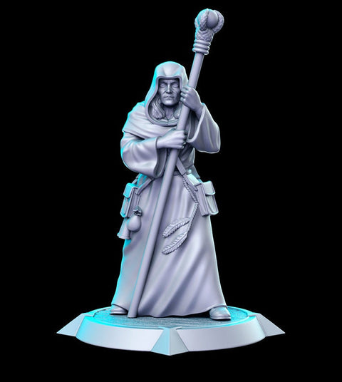 Raistlin - wanderer mage wizard miniatura para DnD impresa en 3D | Idea de Regalo | Dungeons and Dragons | Juego de Mesa