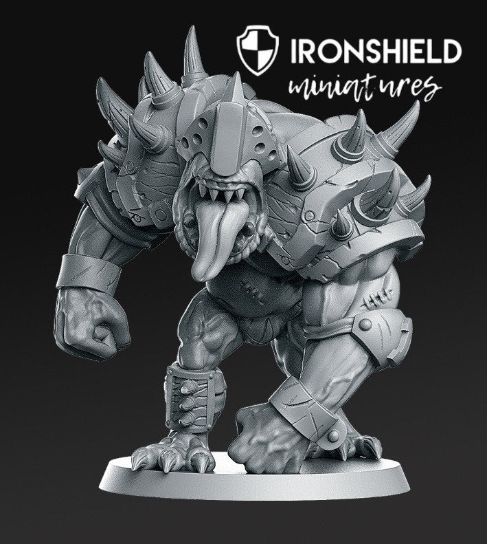 Orc Troll Fantasy Football Mutant Destroyer mini for dnd figure print 3d 12k miniature miniatures Gift Idea | Dungeons and Dragons Tabletop