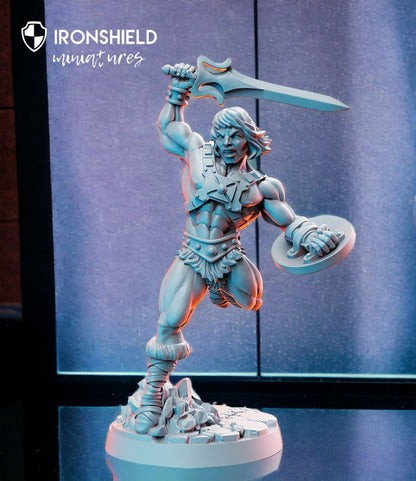 He-Darr Gladiator Warrior Spartan Swordsman mini for dnd figure print 3d 12k miniature miniatures Gift Idea  Dungeons and Dragons Tabletop