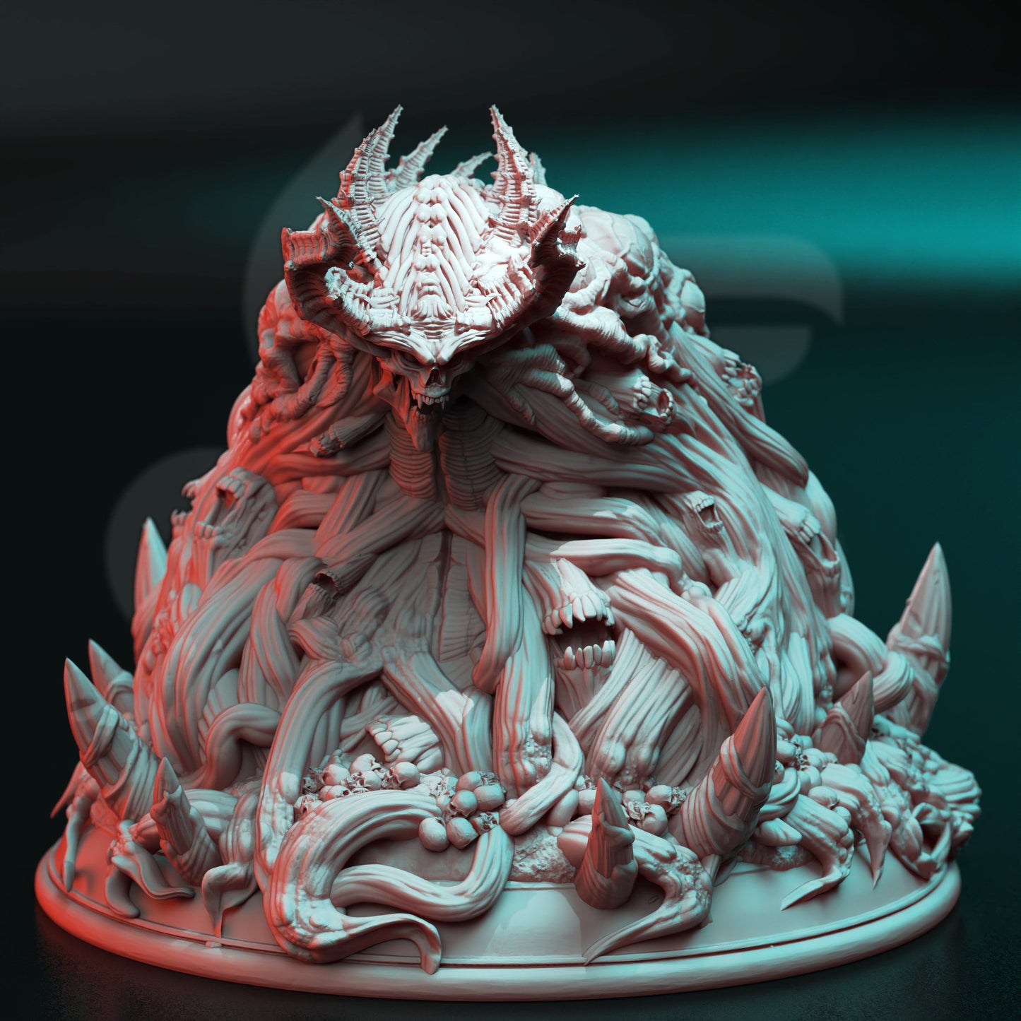 Edramundis - Arch Demon of Deceit 12k Figure + base print 3d miniature Gift Idea mini |Dungeons & Dragons | Tabletop | DM Stash