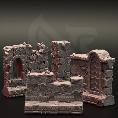 Arkani - Modular Ancient Ruins Terrain Environment 12k Print 3D RPG Miniature Gift Idea mini | Dungeons & Dragons | Tabletop | DM Stash