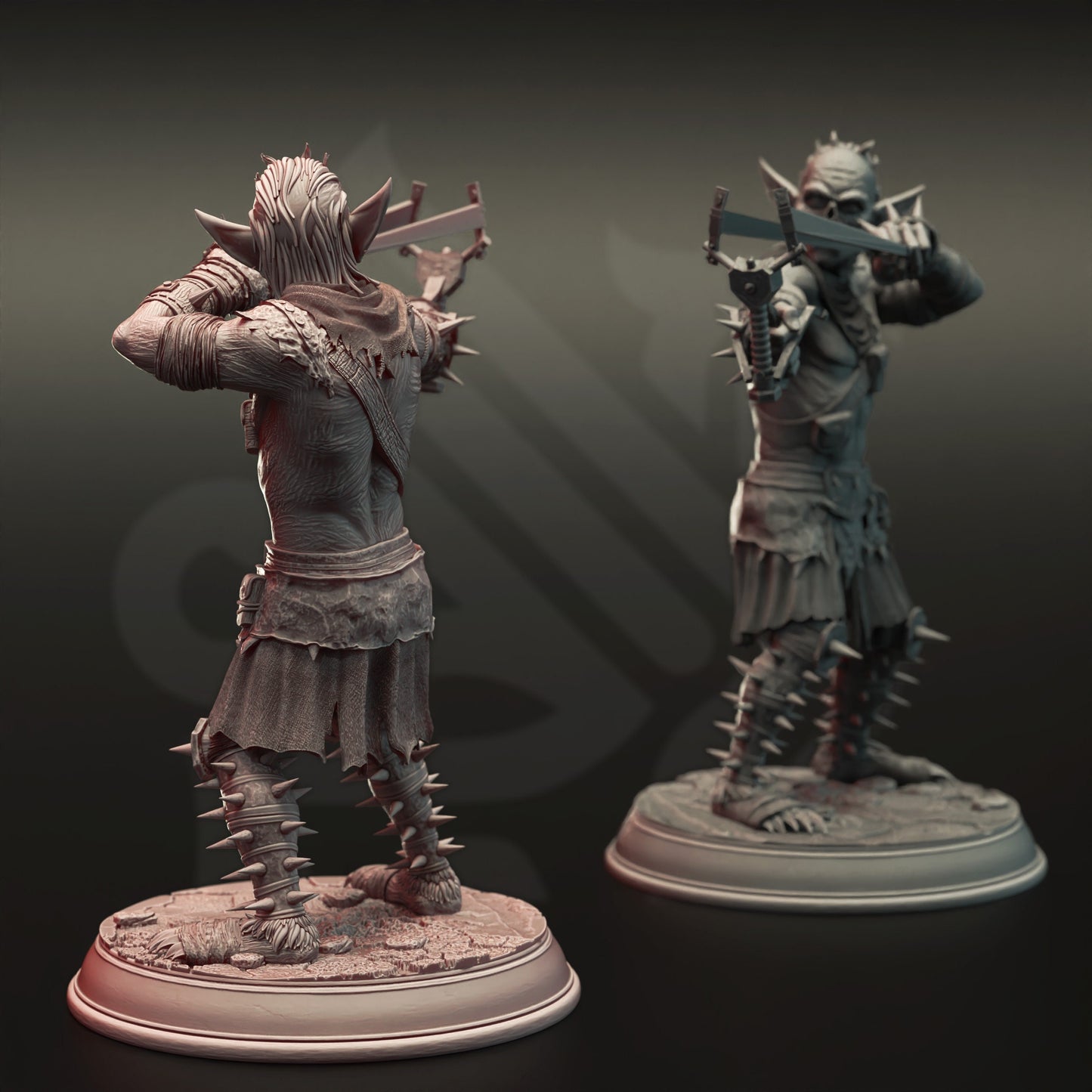 Goblin War Squad - Gore Boiz Figure 12k + Base Print 3D RPG Miniature Gift Idea mini | Dungeons & Dragons | Tabletop | DM Stash