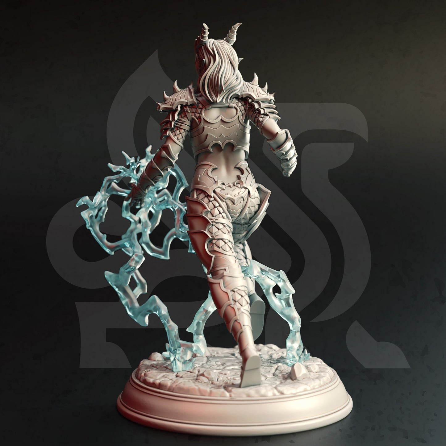 Draconic Bloodline Sorcerer - Aurestia Figure 12k + Base Print 3D RPG Miniature Gift Idea mini | Dungeons & Dragons | Tabletop | DM Stash