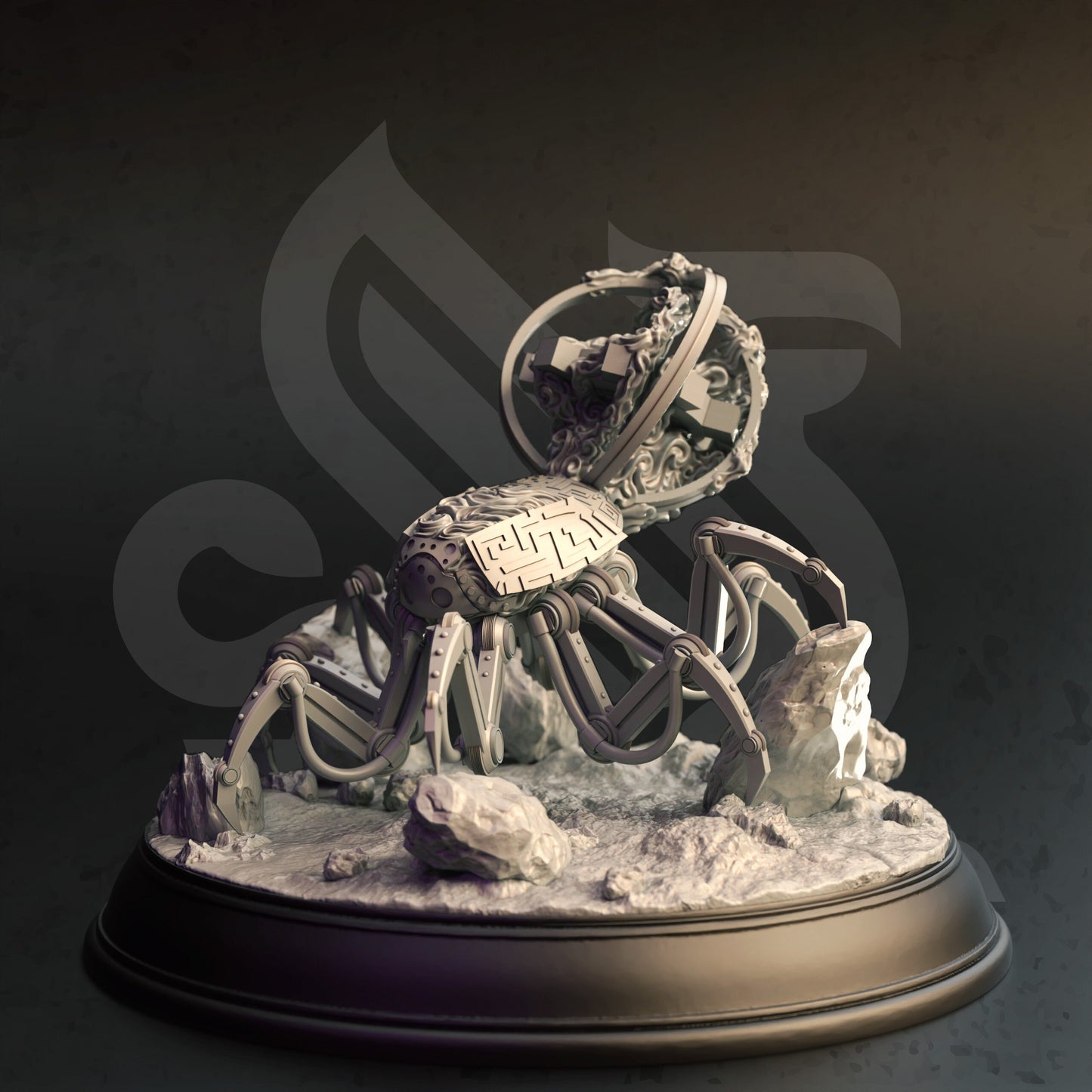 Arcane Spiders - Netronids (3 versions) Figure 12k + Base Print 3D RPG Miniature Gift Idea mini | Dungeons & Dragons | Tabletop | DM Stash