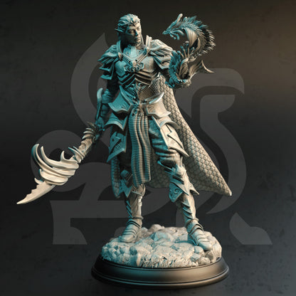 High Elf Spellblade - Vyndira Figure 12k + Base Print 3D RPG Miniature Gift Idea mini | Dungeons & Dragons | Tabletop | DM Stash