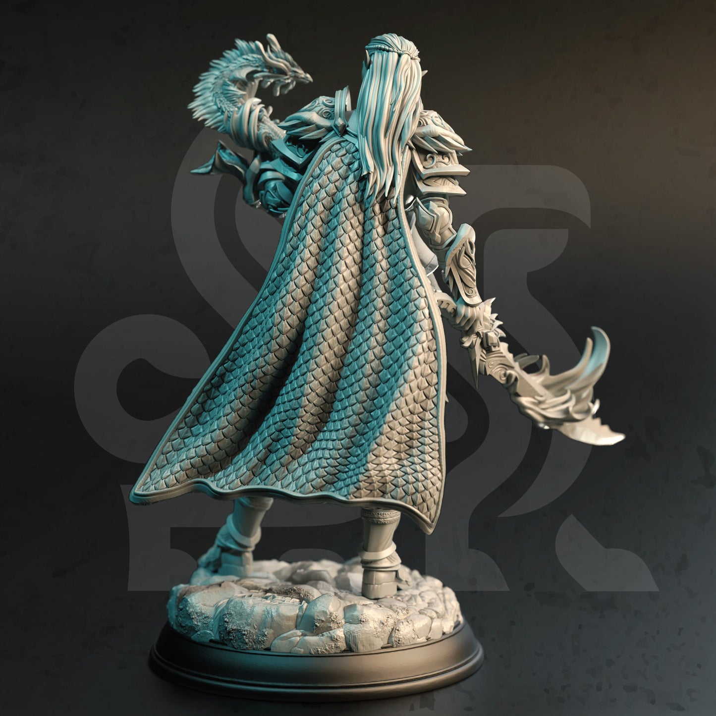 High Elf Spellblade - Vyndira Figure 12k + Base Print 3D RPG Miniature Gift Idea mini | Dungeons & Dragons | Tabletop | DM Stash