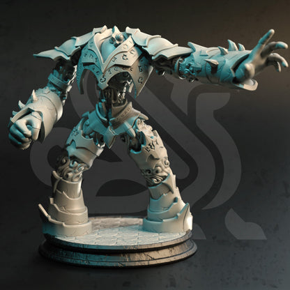 Vanguard Arcane Golem - Orodvylian Figure 12k + Base Print 3D RPG Miniature Gift Idea mini | Dungeons & Dragons | Tabletop | DM Stash