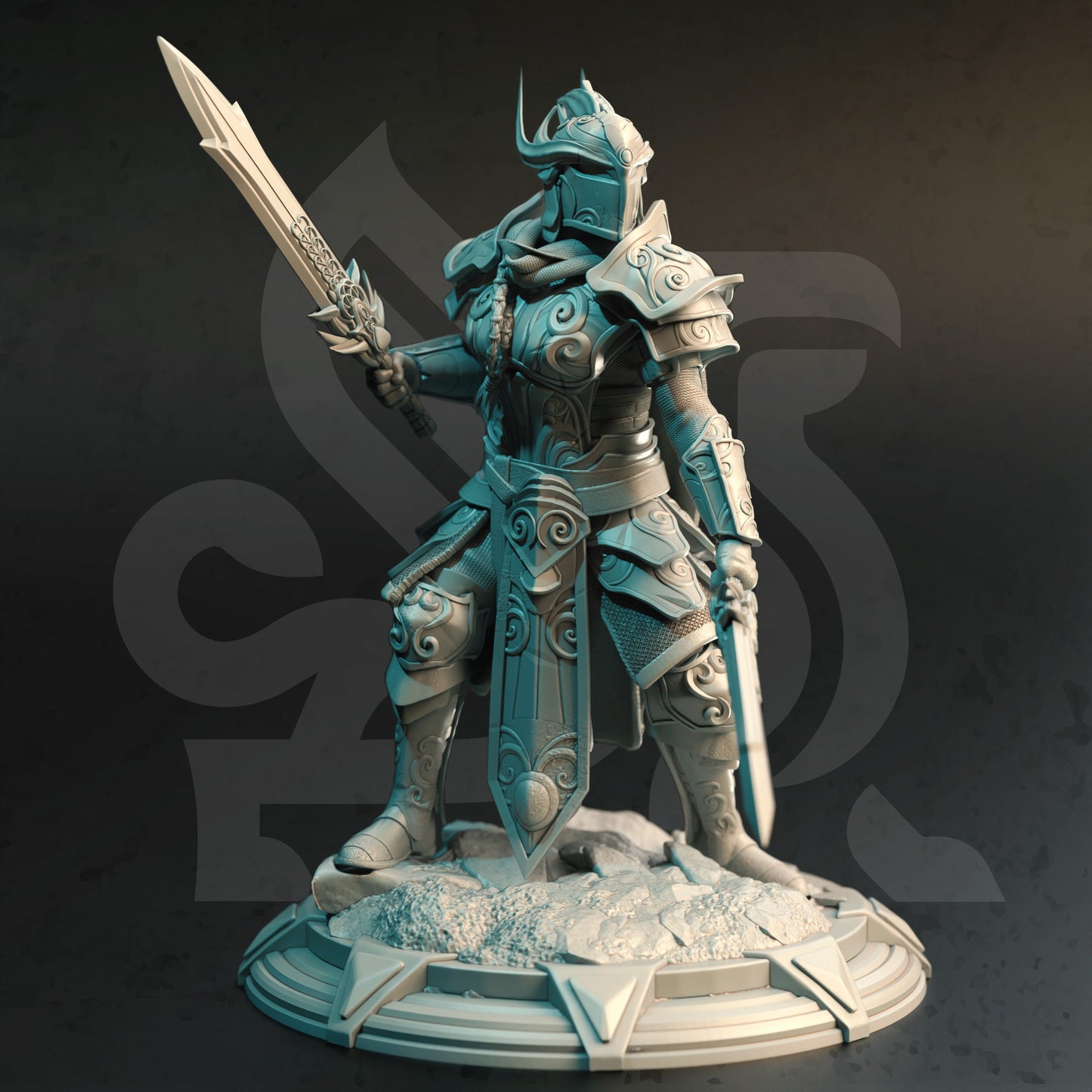 High Elven Vanguards Bundle (2) Figure 12k + Base Print 3D RPG Miniature Gift Idea mini | Dungeons & Dragons | Tabletop | DM Stash