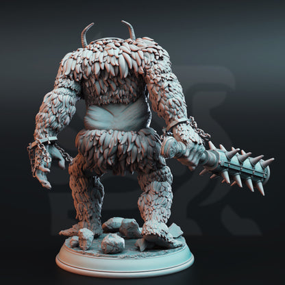 Snow Trolls - Tulva Drolls (3 variants) Figure 12k + Base Print 3D RPG Miniature Gift Idea mini | Dungeons & Dragons | Tabletop | DM Stash