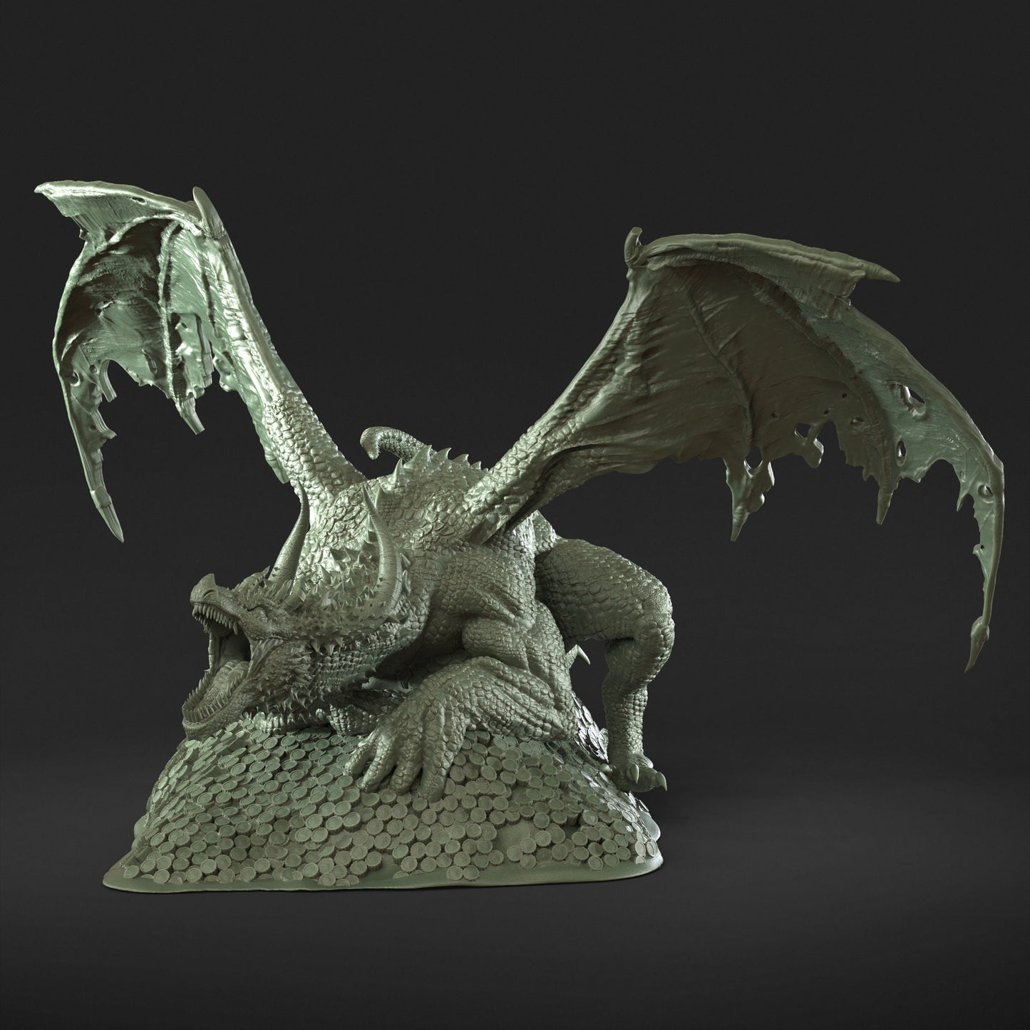 Codicious Dragon - GIANT Figure 12k + Base Print 3D RPG Miniature Gift Idea mini | Dungeons & Dragons | Tabletop | DM Stash