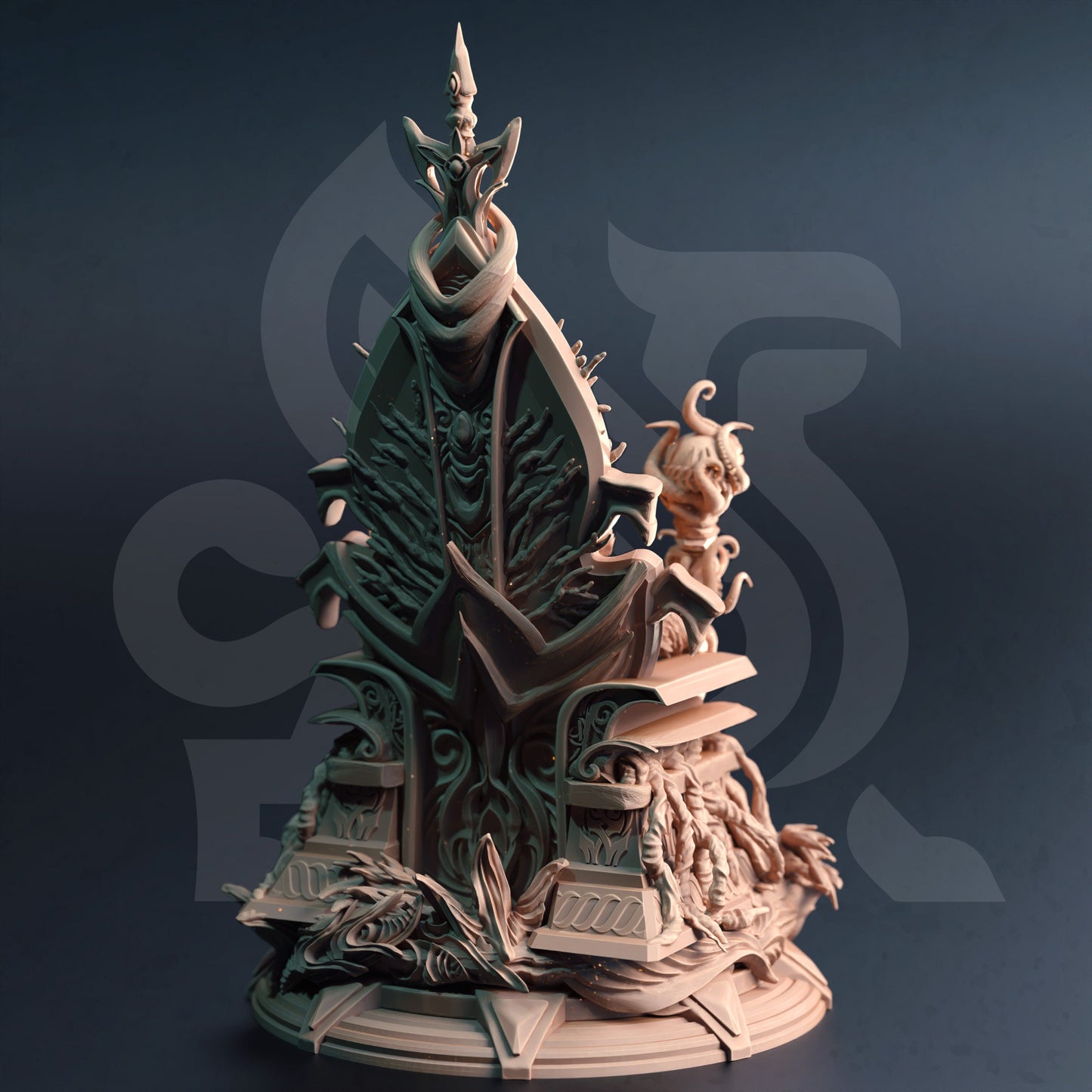 Dark Lord of the Depths - Quorenderi Figure 12k + Base Print 3D RPG Miniature Gift Idea mini | Dungeons & Dragons | Tabletop | DM Stash